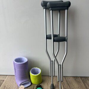 American Girl Feel Better Kit with Crutches